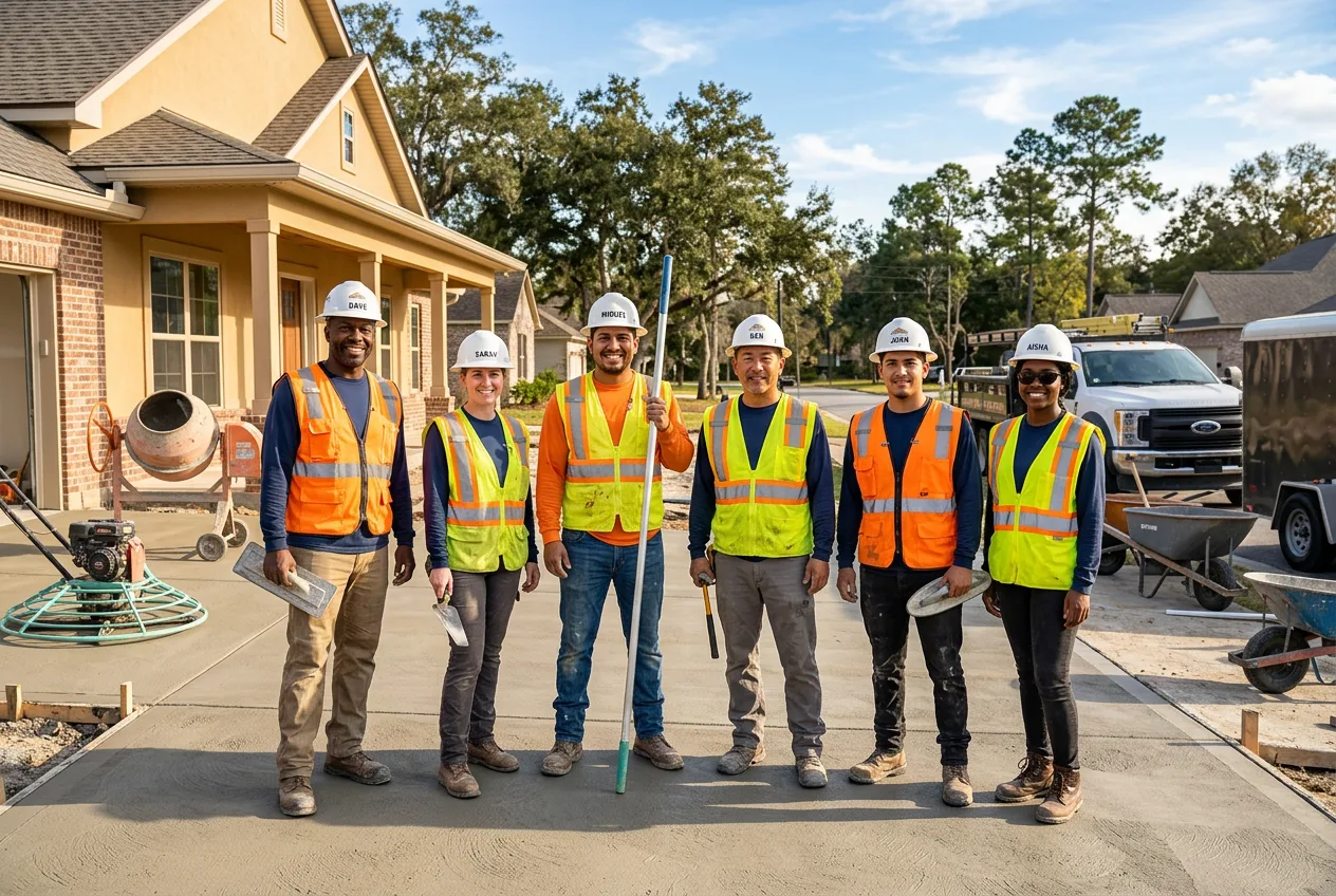 Vestavia Hills Concrete professional team — concrete contractors in Vestavia Hills, AL