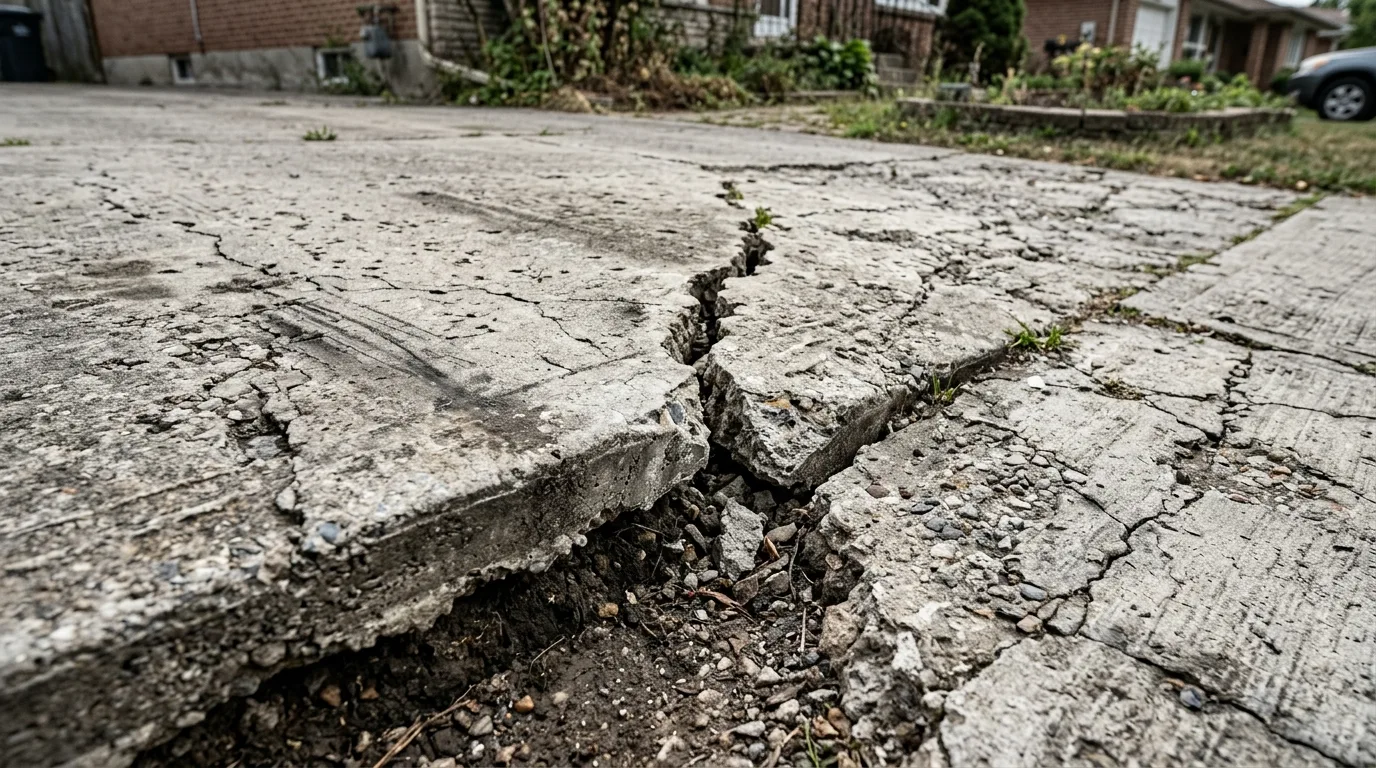 5 Signs Your Vestavia Hills Concrete Driveway Needs Replacement