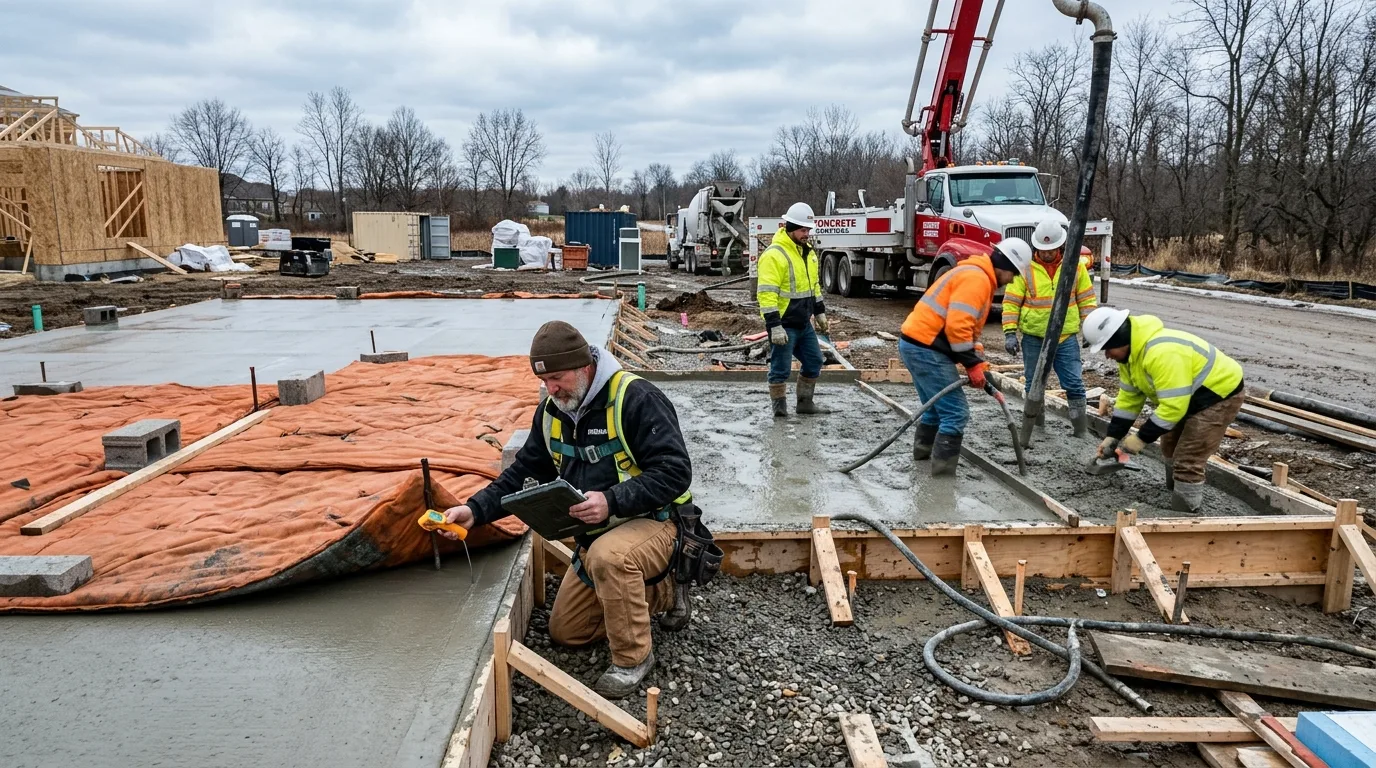 Winter Concrete Pouring in Alabama: What You Need to Know