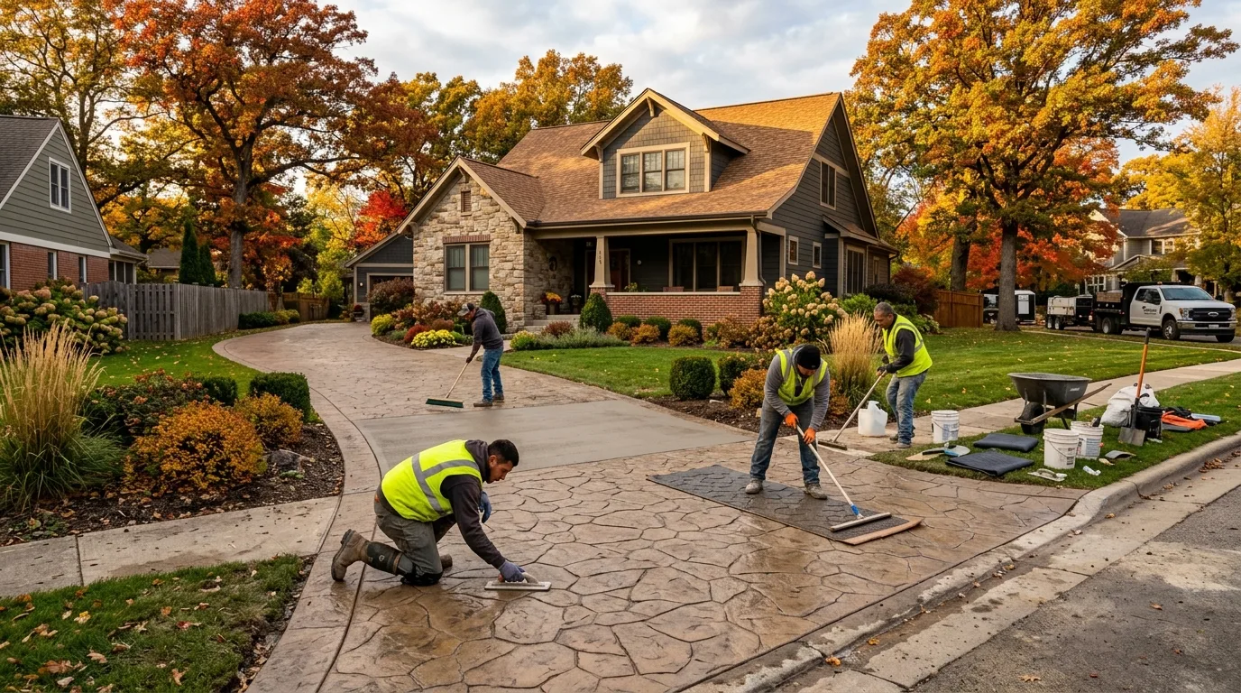 Concrete driveway installation — Concrete Vestavia Hills, AL